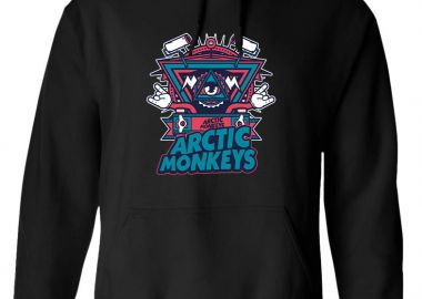 Hoodie Arctic Monkeys Art1 Rock Avenue Black - Rock Avenue - 
