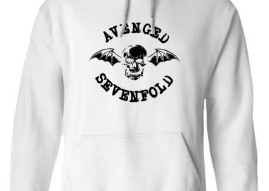 Hoodie Avenged Sevenfold Art1 Rock Avenue White - Rock Avenue - 