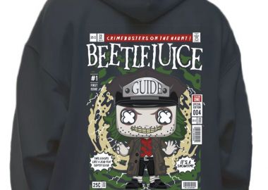 Hoodie Beetlejuice Pop Culture Black - Pop Culture - 