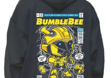 Hoodie Bumble Bee Pop Culture Black - Pop Culture - 