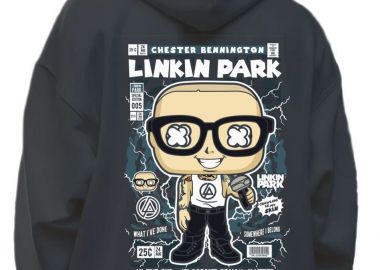 Hoodie Chester Bennington Pop Culture Black - Pop Culture - 