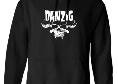 Hoodie Danzig Skull Rock Avenue Black - Rock Avenue - 