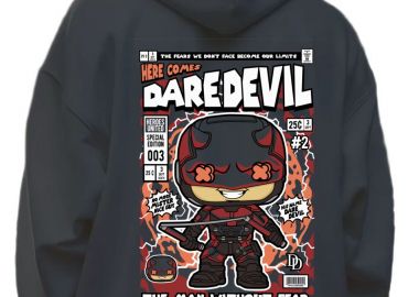 Hoodie Dare Devil Pop Culture Black - Pop Culture - 