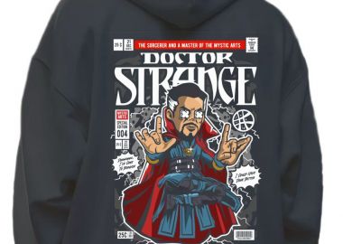 Hoodie Dr Strange Pop Culture Black - Pop Culture - 