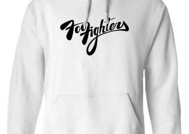 Hoodie Foo Fighters Rock Avenue White - Rock Avenue - 
