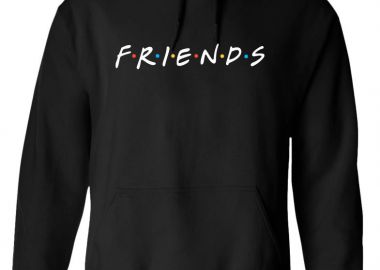 Hoodie Friends Pop Culture Black - Pop Culture - 