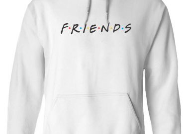 Hoodie Friends Pop Culture White - Pop Culture - 
