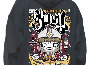 Hoodie Ghost Pop Culture Black - Pop Culture - 