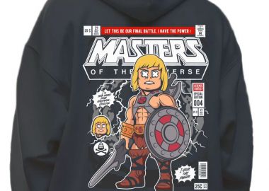 Hoodie Heman Pop Culture Black - Pop Culture - 
