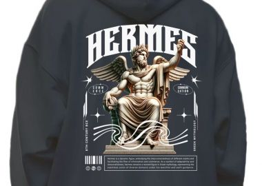 Hoodie Hermes Pop Culture Black - Pop Culture - 