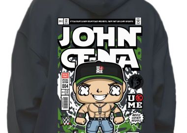 Hoodie John Cena Pop Culture Black - Pop Culture - 