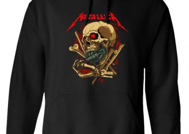 Hoodie Metallica Art2 Rock Avenue Black - Rock Avenue - 