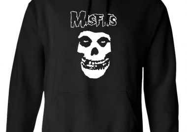 Hoodie Misfits Skull Rock Avenue Black - Rock Avenue - 