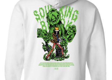 Hoodie One Piece Brook Pop Culture White - Pop Culture - 