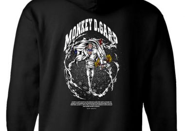 Hoodie One Piece Garp Pop Culture Black - Pop Culture - 