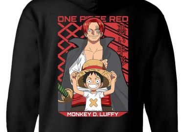 Hoodie One Piece Luffy Pop Culture Black - Pop Culture - 