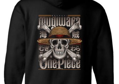 Hoodie One Piece Mugiwara Pop Culture Black - Pop Culture - 