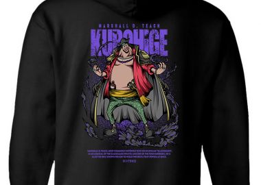 Hoodie One Piece Teach Pop Culture Black - Pop Culture - 