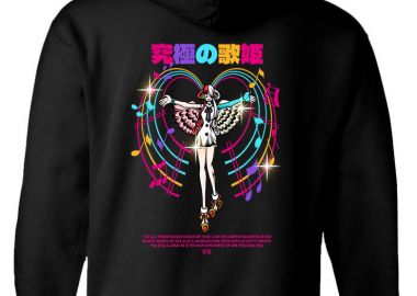 Hoodie One Piece Uta Pop Culture Black - Pop Culture - 