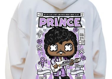 Hoodie Prince Pop Culture White - Pop Culture - 