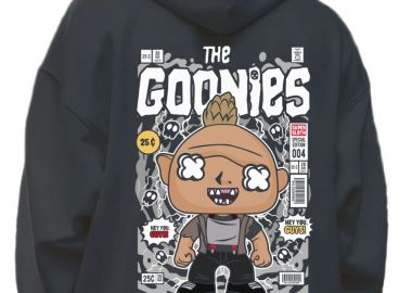Hoodie Sloth The Goonies Pop Culture Black - Pop Culture - 