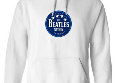 Hoodie The Beatles Story Rock Avenue White - Rock Avenue - 