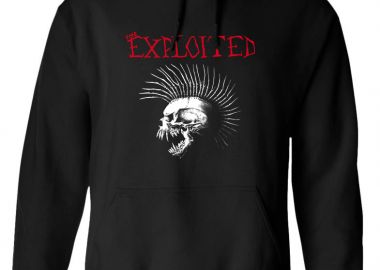 Hoodie The Exploited 2 Rock Avenue Black - Rock Avenue - 