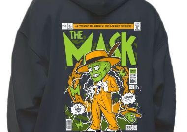 Hoodie The Mask Pop Culture Black - Pop Culture - 