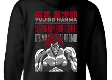 Hoodie Ujiro Baki Hanma Pop Culture Black - Pop Culture - 