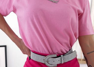 HOT PINK BOYFRIEND TEE - fashionroom - 