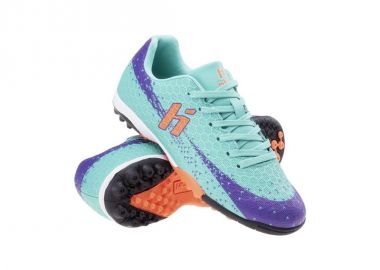 Huari Παιδικά Ποδοσφαιρικά Παπούτσια Recoleti Tf με Σχάρα Τιρκουάζ 92800402416 - Huari - 