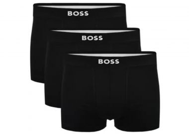 Hugo Boss Ανδρικά Εσώρουχα Σετ 3 Τεμαχίων 50544263-001 Μαύρο - Hugo Boss - 
