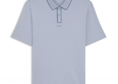 Hugo Boss ανδρική μπλούζα πόλο με logo patch Regular Fit 