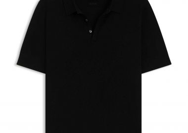 Hugo Boss ανδρική μπλούζα πόλο μονόχρωμη Regular Fit 