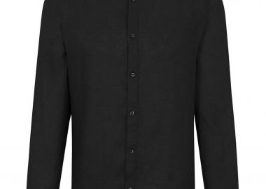 Hugo Boss ανδρικό λινό πουκάμισο μονόχρωμο 