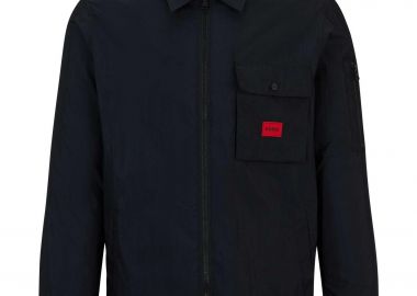 Hugo Boss ανδρικό overshirt με λογότυπο 