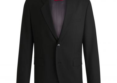 Hugo Boss ανδρικό σακάκι μονόχρωμο - 50530143 Μαύρο - HUGO - 