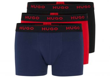 Hugo Boss ανδρικό σετ εσωρούχων με contrast λάστιχο με λογότυπο 