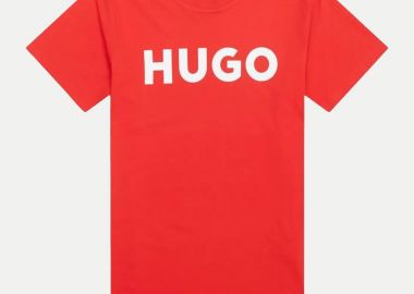 Hugo Boss ανδρικό T-shirt με logo print Regular Fit 