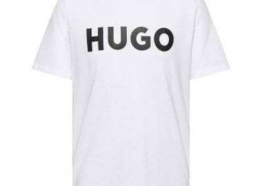 Hugo Boss ανδρικό T-shirt με logo print Regular Fit 