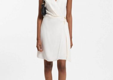 Hugo Boss γυναικείο mini φόρεμα wrap 