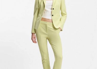 Hugo Boss γυναικείο παντελόνι μονόχρωμο Slim Fit 