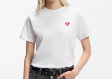 Hugo Boss γυναικείο T-shirt βαμβακερό με λογότυπο 