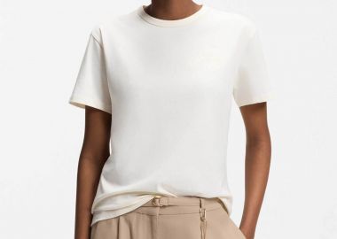 Hugo Boss γυναικείο Τ-shirt μονόχρωμο 