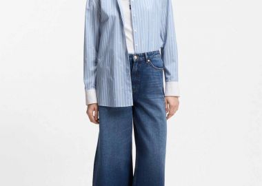 Hugo Boss γυναικείο τζιν παντελόνι Wide Fit 