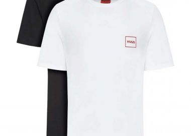 Hugo Boss σετ ανδρικά T-shirts με logo print Regular Fit 