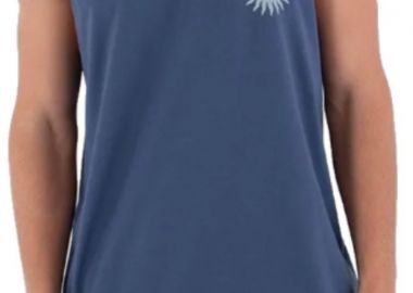 HURLEY Ανδρική Αμάνικη Μπλούζα Tank Printing Press FOMO - Μπλε-MTKEUED0003-BLUE - HURLEY - 