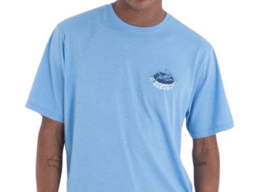 HURLEY T-Shirts FLOATIN SS - ΜΠΛΕ-MMTS02358-BLUE - HURLEY - 