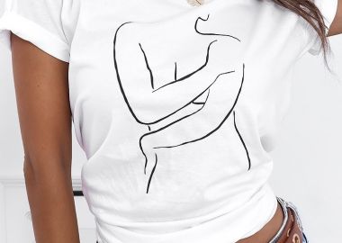 I LOVE ME WHITE T-SHIRT - sense-shop - 