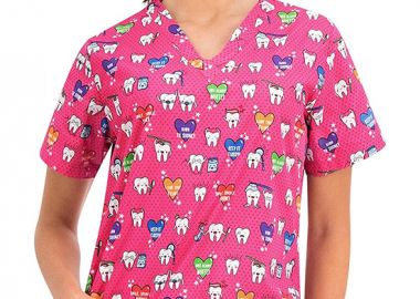 Ιατρική Μπλούζα BAMBINA B-well 400766 Teeths - B-well - 